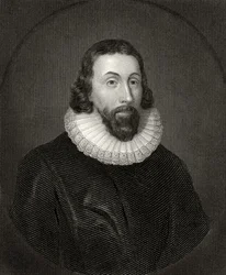 John Winthrop, graviert von Charles William Sharpe (1818-99)